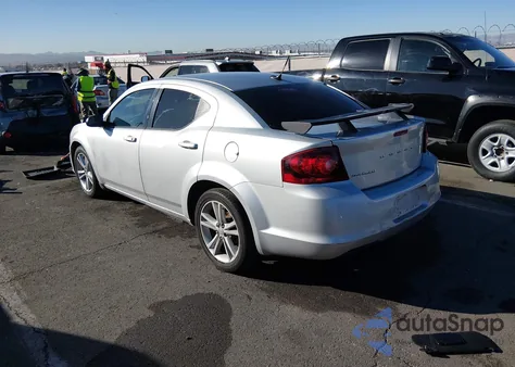 2012 Dodge Avenger Se из США, поврежденный, VIN 1C3CDZAB0CN237976